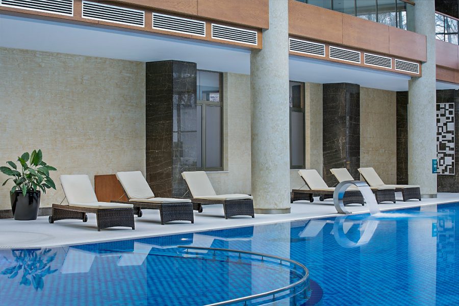 Бассейн в санатории Источник Ессентуки - фотография