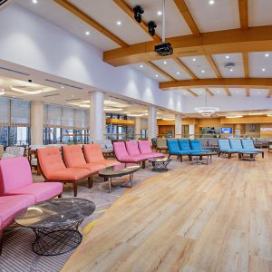 Холл Лобби бара в санатории Источник Ессентуки - фотография