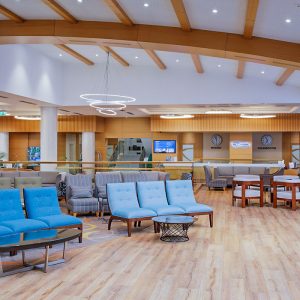 Холл Лобби бара в санатории Источник Ессентуки - фотография