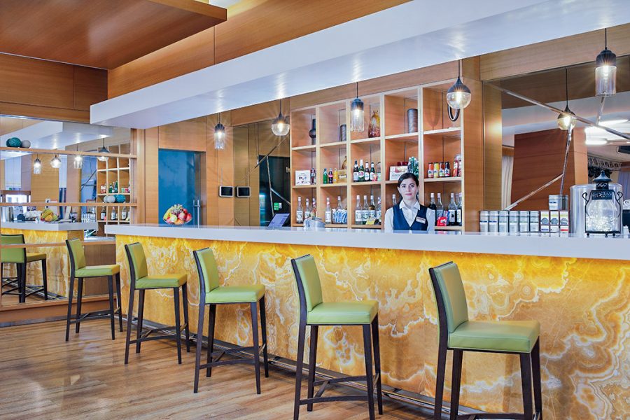 Лобби бар в санатории Источник Ессентуки - фотография