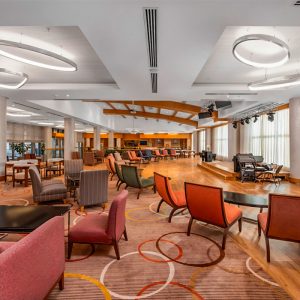 Холл Лобби бара в санатории Источник Ессентуки - фотография