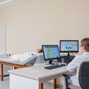 Процедура ЭКГ в санатории Источник Ессентуки - фотография