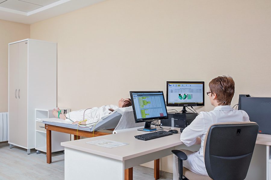 Процедура ЭКГ в санатории Источник Ессентуки - фотография