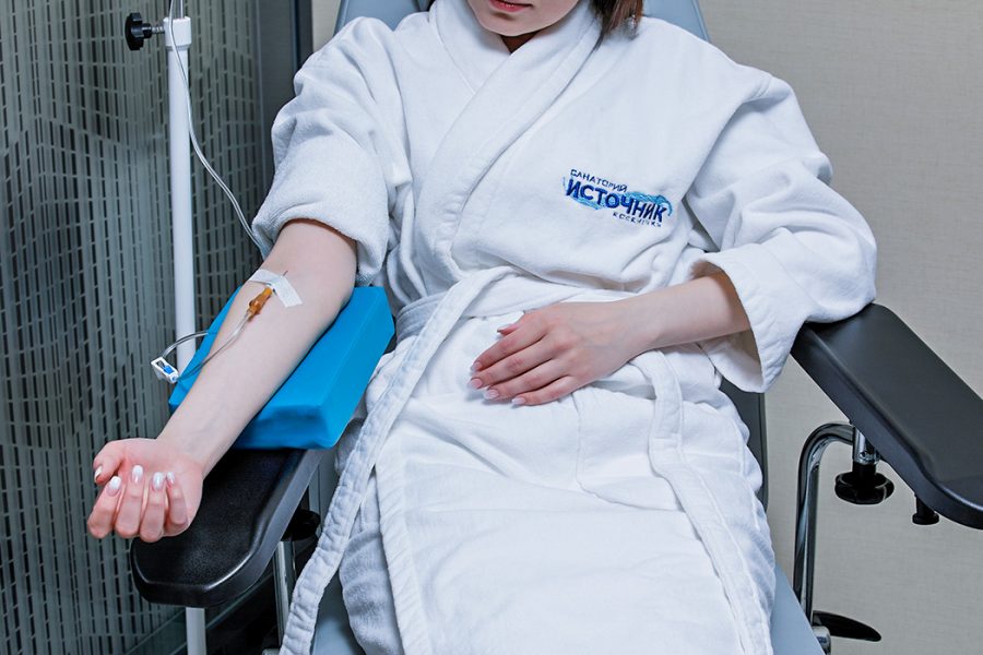 Капельницы в санатории Источник Ессентуки - фотография