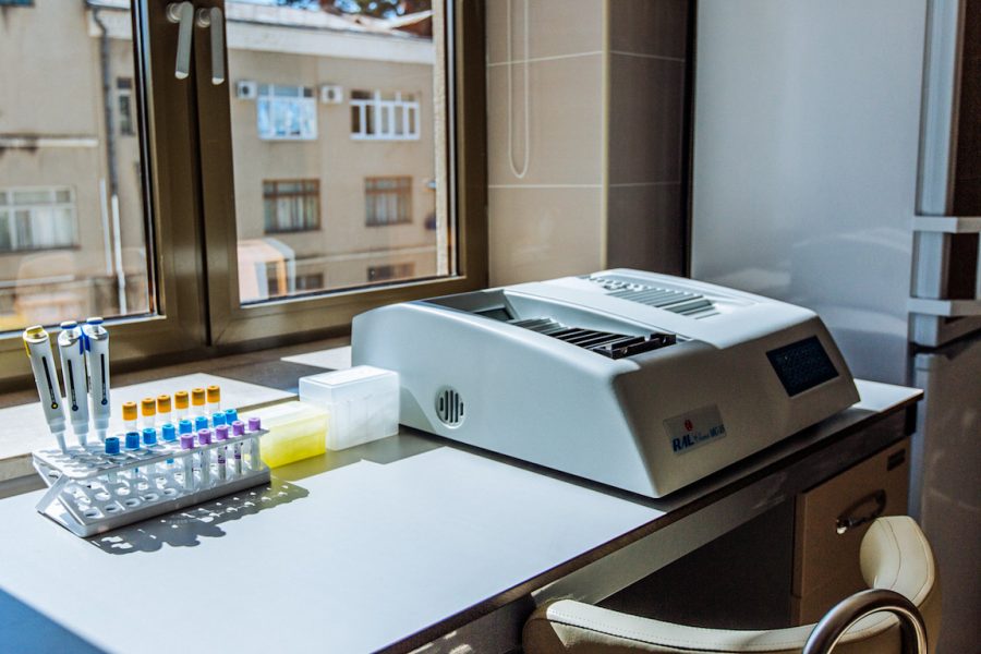 Лаборатория в санатории Источник Ессентуки - фотография