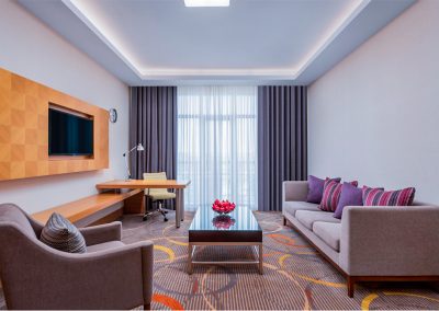 Гостинная в номере «Люкс» в санатории Источник Ессентуки - фотография