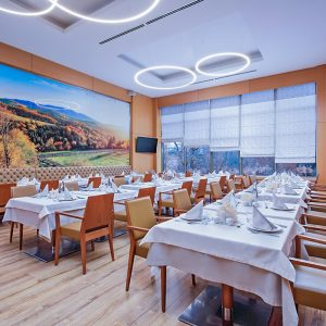 Обеденная зона в санатории Источник Ессентуки - фотография