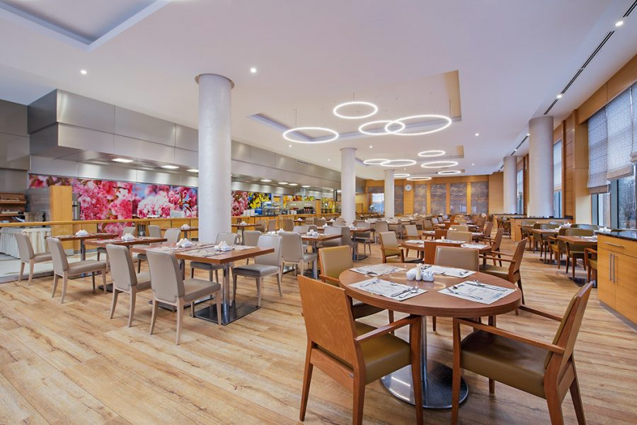 Обеденная зона в санатории Источник Ессентуки - фотография