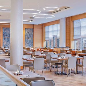 Обеденная зона в санатории Источник Ессентуки - фотография