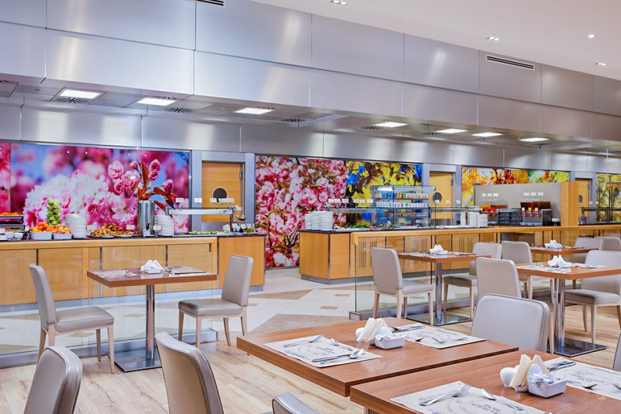 Обеденная зона в санатории Источник Ессентуки - фотография