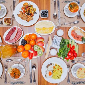 Блюда в санатории Источник Ессентуки - фотография