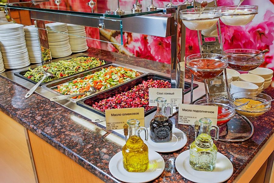 Блюда в санатории Источник Ессентуки - фотография