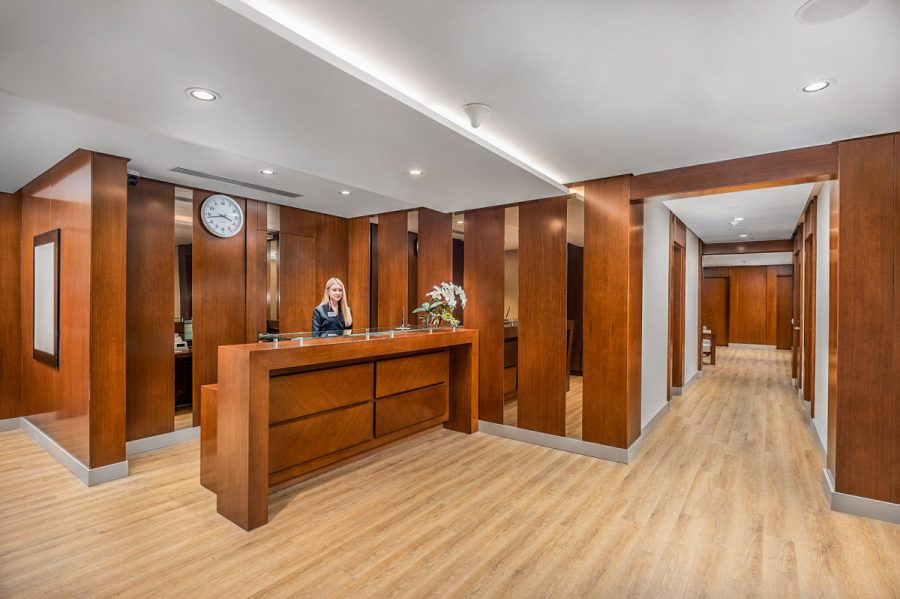 Ресепшен спа центра в санатории Источник Ессентуки - фотография