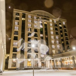 Вид на корпус санатория Источник Ессентуки - фотография