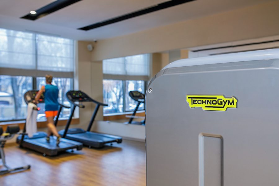 Тренажерный зал в санатории Источник Ессентуки - фотография