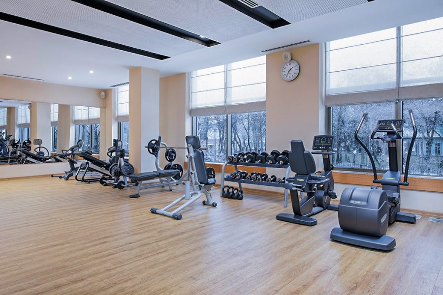 Тренажерный зал в санатории Источник Ессентуки - фотография