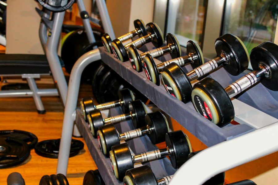 Тренажерный зал в санатории Источник Ессентуки - фотография