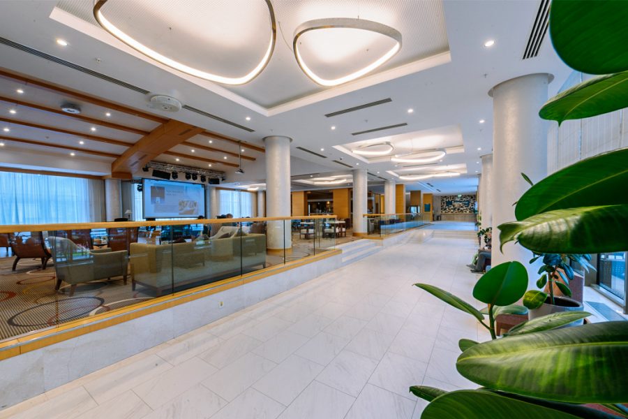 Зона отдыха в санатории Источник Ессентуки - фотография