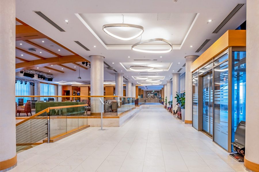 Холл в санатории Источник Ессентуки - фотография