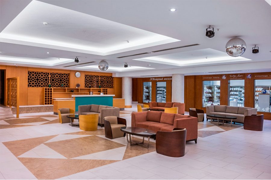 Зона отдыха в санатории Источник Ессентуки - фотография