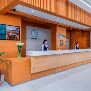 Ресепшен в санатории Источник Ессентуки - фотография